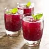 Mint Grapes juice