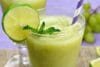 Green grapes juice