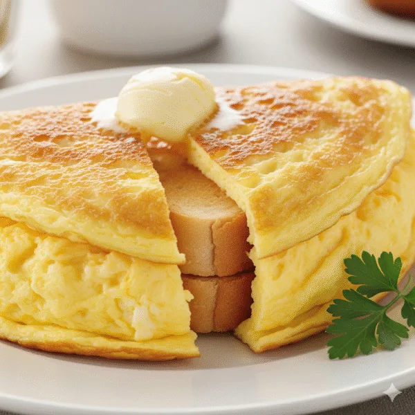 Bread Omlette & Cheese